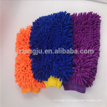 guantes de microfibra coloridos para lavado de coches Mitt Chenille